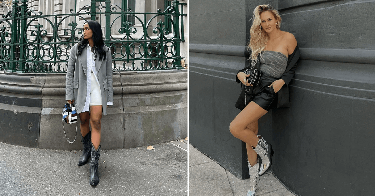 11+ Ways To Style Cowboy Boots With Shorts